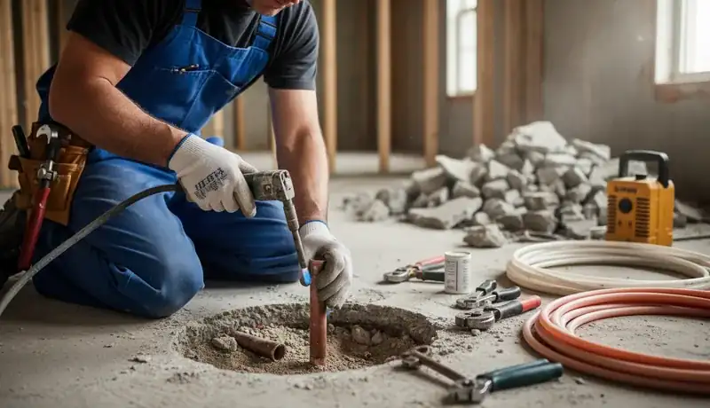 Expert Plumbing Pro - slab-leak-repair